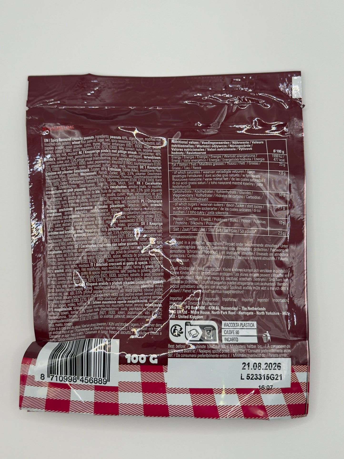 Bandito Crunchy Peanuts - Hot Flavour