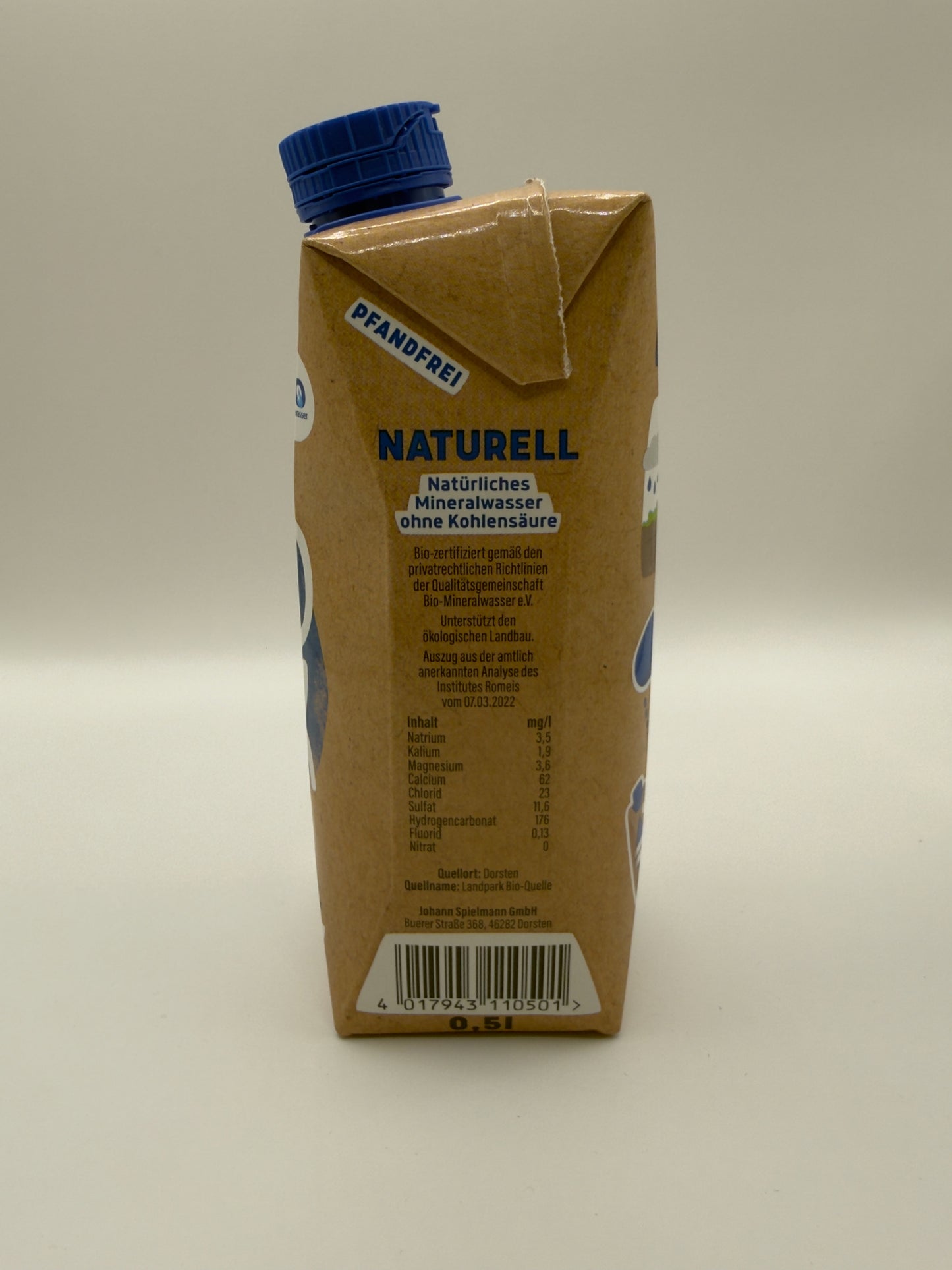 Landpark Wasser Naturell - 0,5l