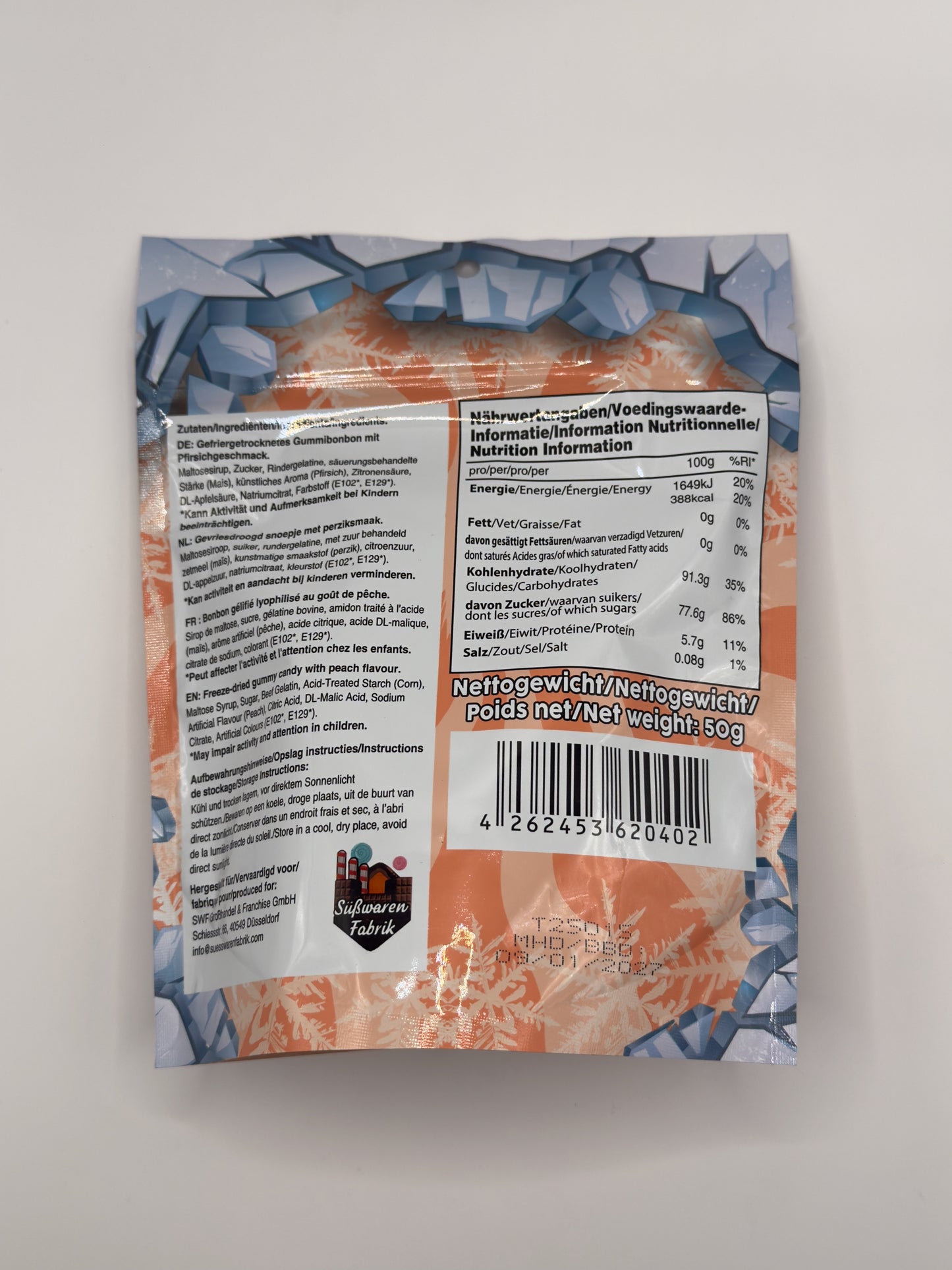 Frosty Bites Pfirsichringe
