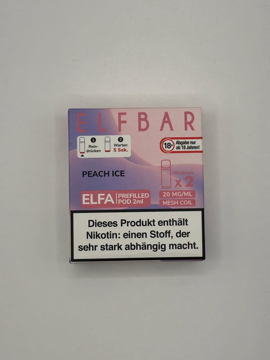 Elfbar Elfa Prefilled Pods Peach Ice - 20mg Nikotin