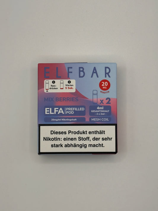 Elfbar Elfa Prefilled Pods Mixed Berries - 20mg Nikotin