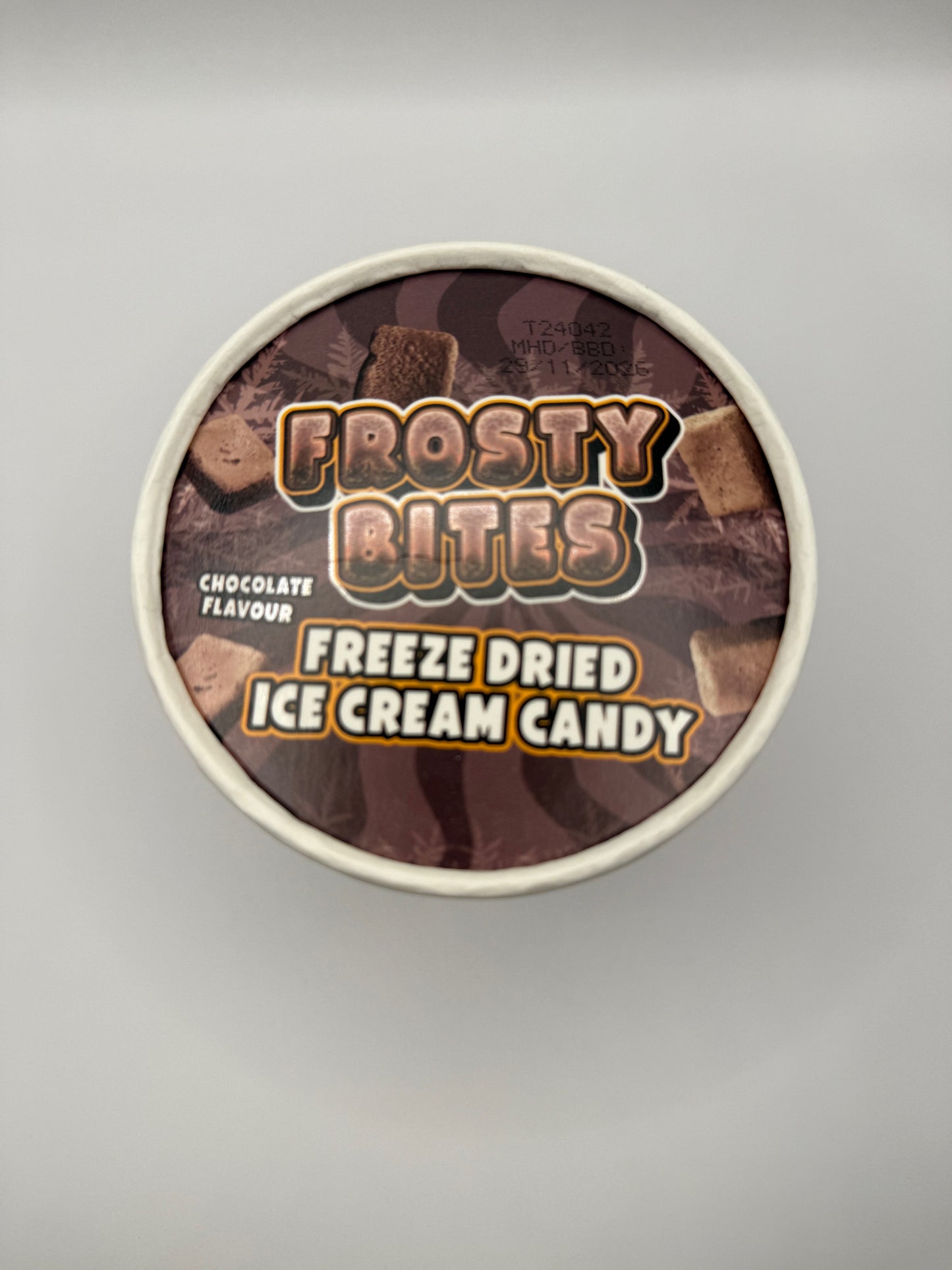 Frosty Bites Freeze Dried Ice Cream Chocolate
