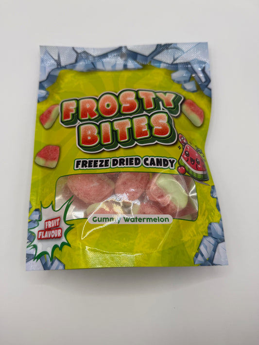 Frosty Bites Freeze Dried Candy Gummy Watermelon